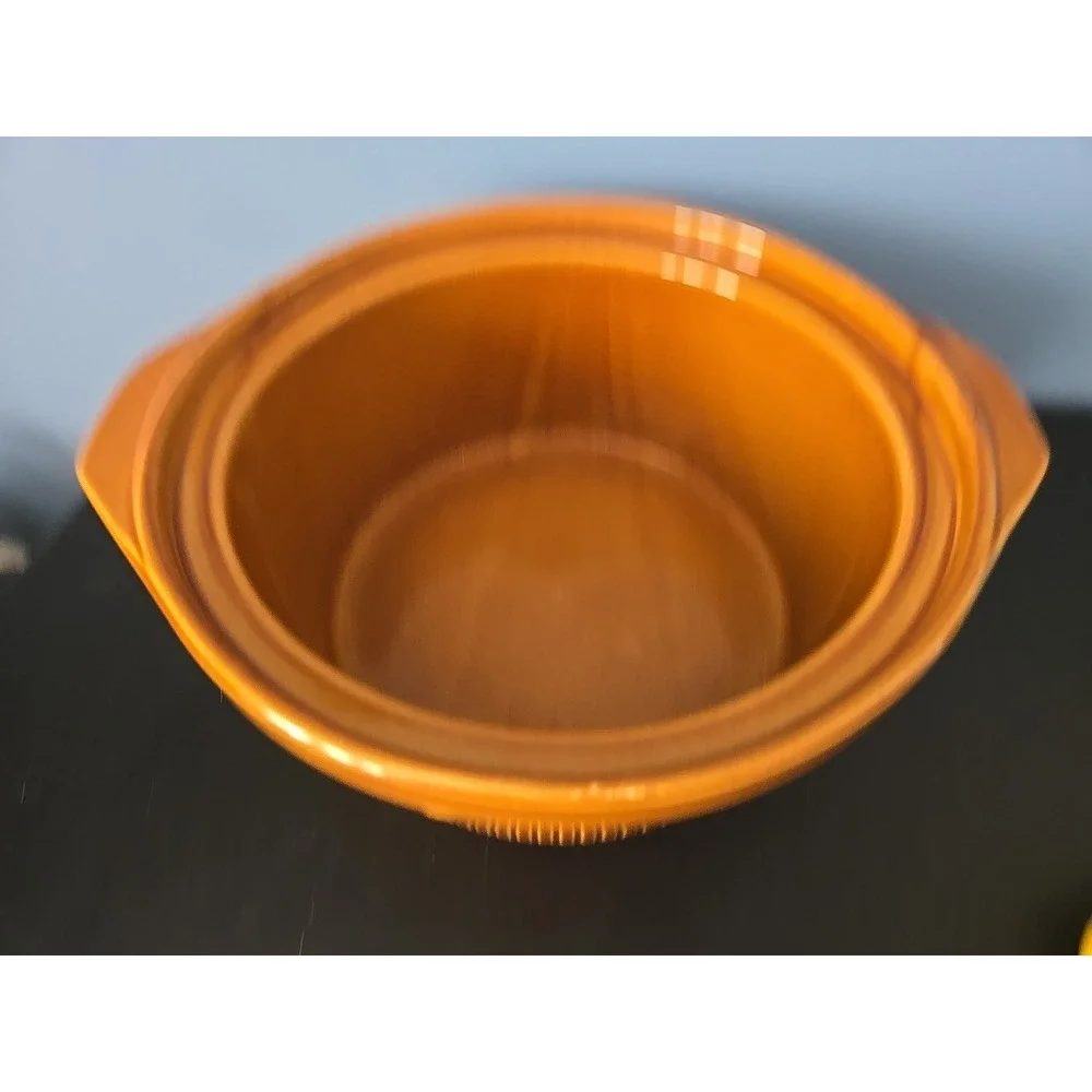 Rival Crockpot Replacement Removable Brown Stoneware‎ Insert VTG